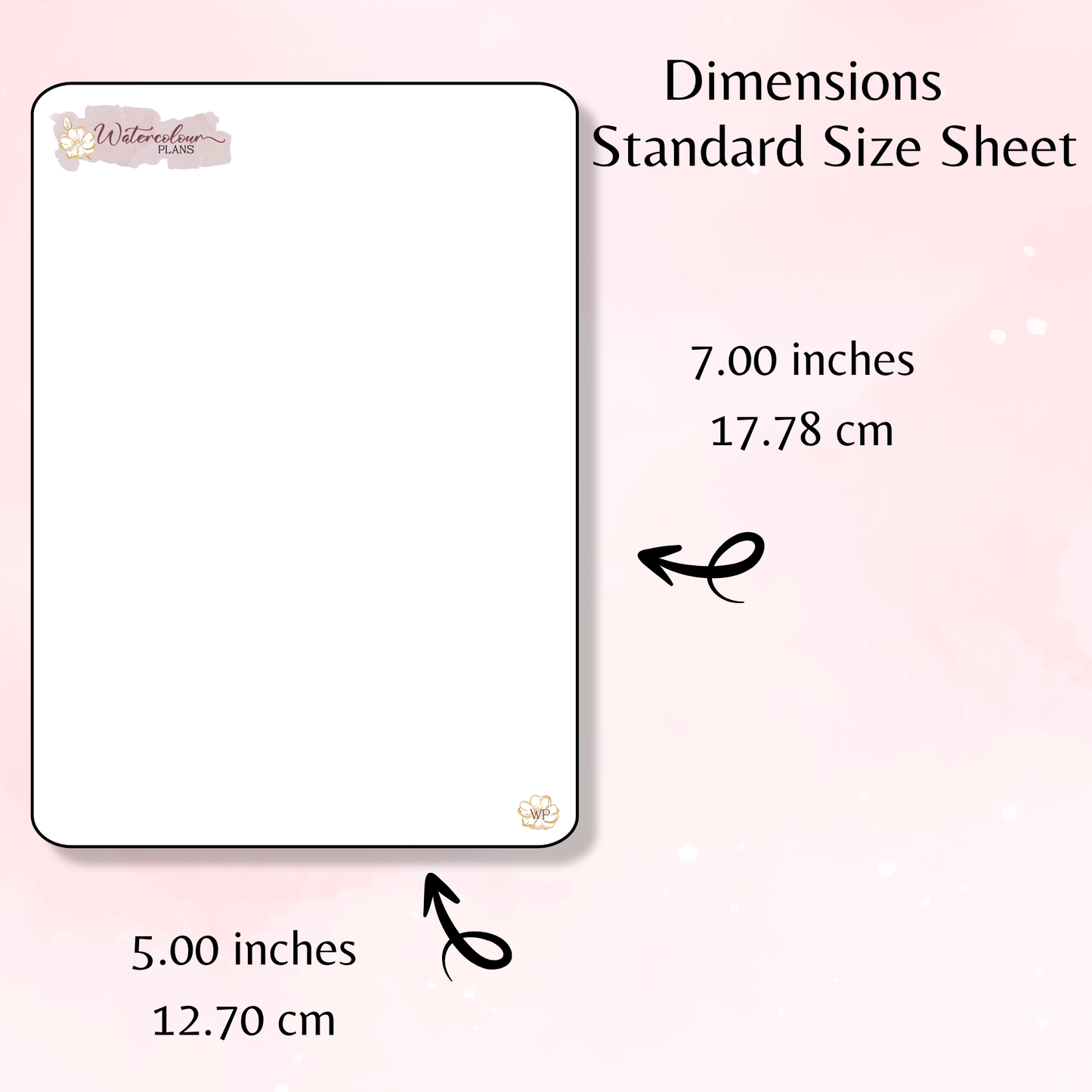 Faerie Tea Time Labels - Decorative and Functional - Planner and Journal Stickers - Stationery - Watercolour