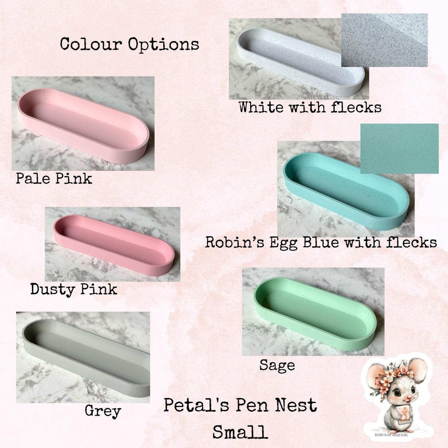 Petal's Pen Nest - Small Pen Holder – Desk Organizer