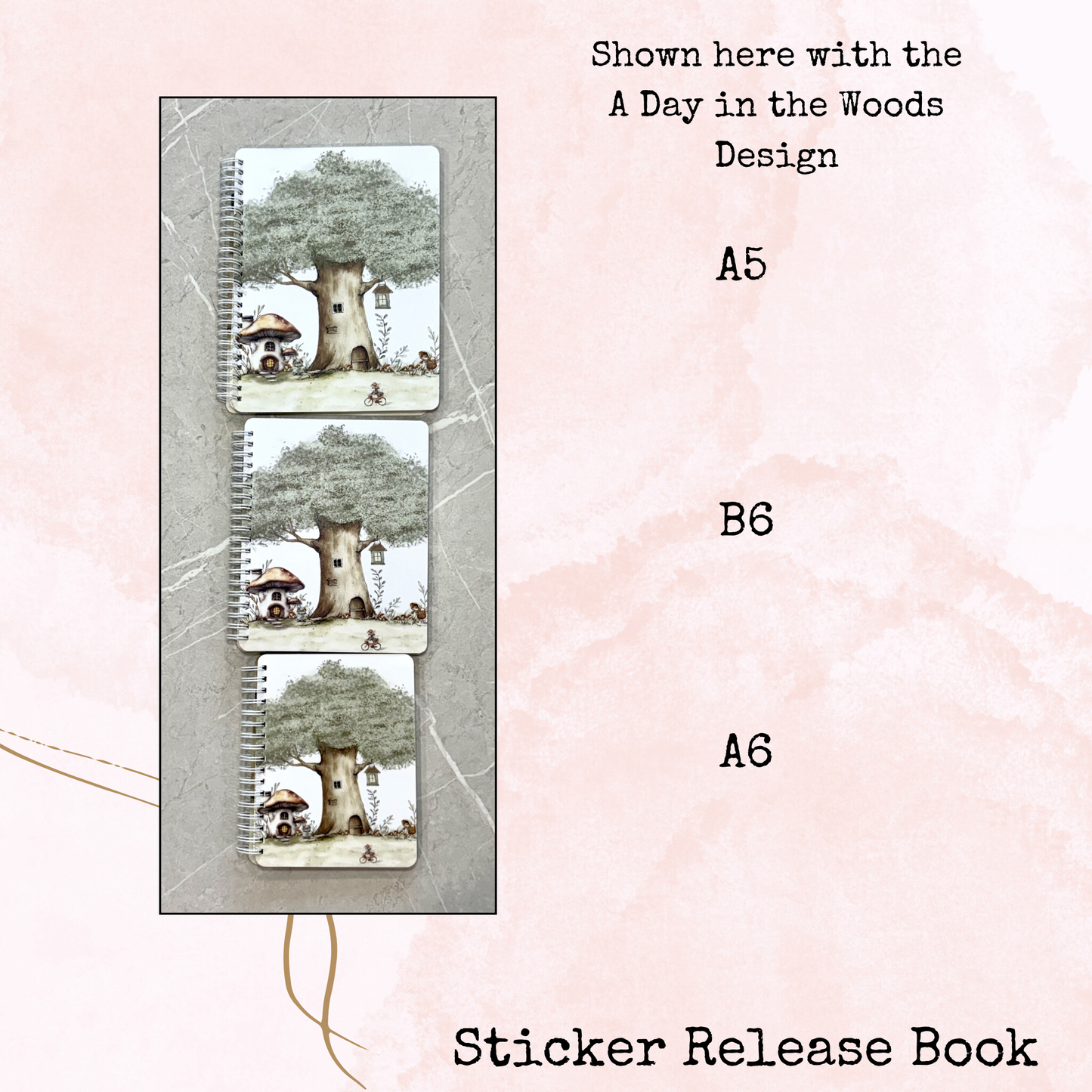 My Sticker Garden - Lavender Meadows - Sticker Release Book - Planner and Journal Accessory - Stationery - Watercolour