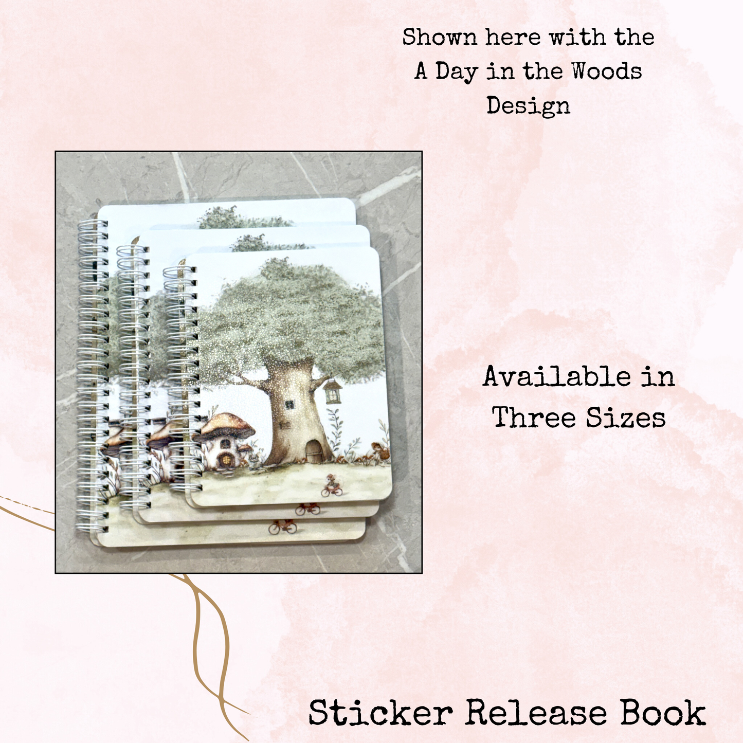 My Sticker Garden - Lavender Meadows - Sticker Release Book - Planner and Journal Accessory - Stationery - Watercolour