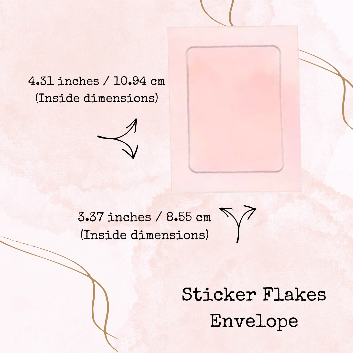 Lovely Letters - Sticker Flakes - Planner and Journal Stickers - Stationery - Watercolour