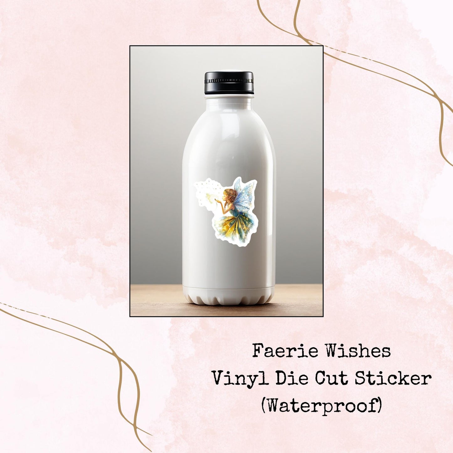 Faerie Wishes - Fairy - Vinyl Die Cut - Waterproof Stickers