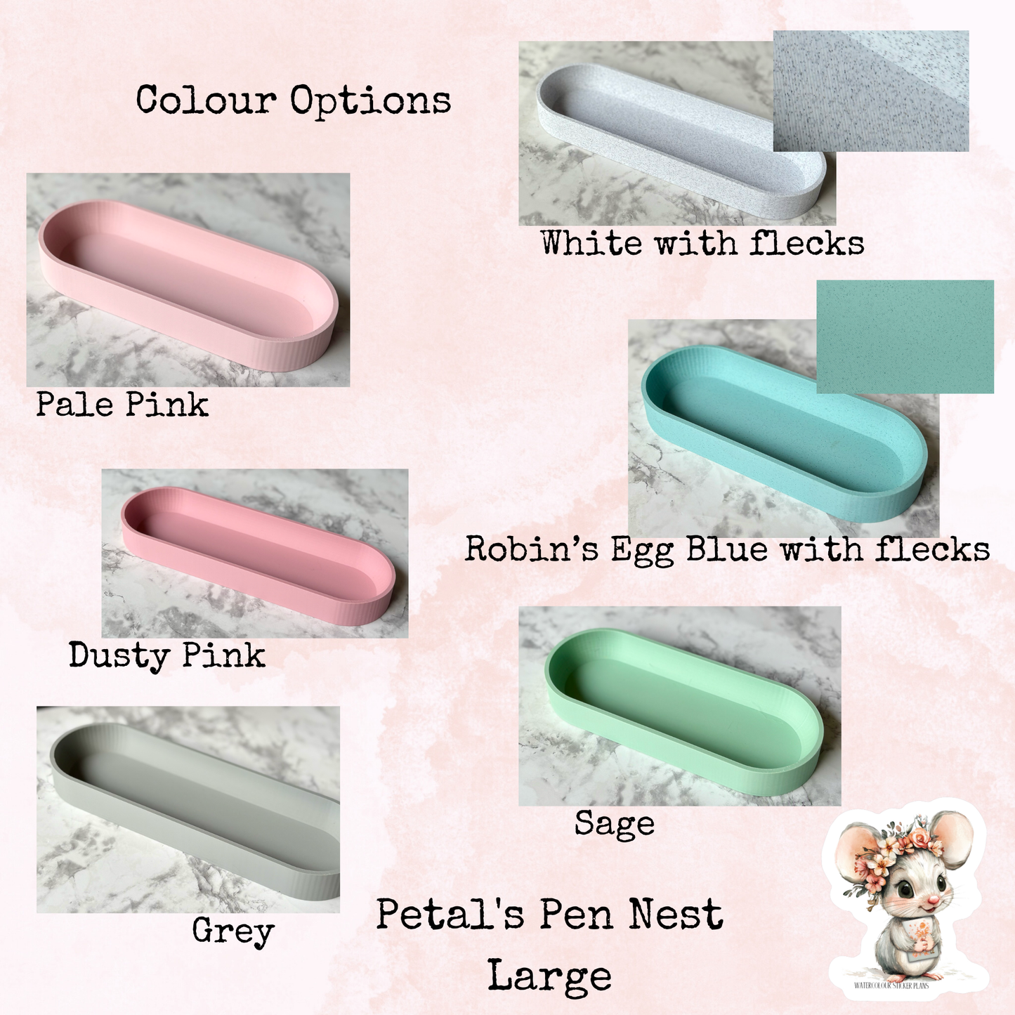 Petal's Pen Nest - Large Pen Holder – Desk Organizer