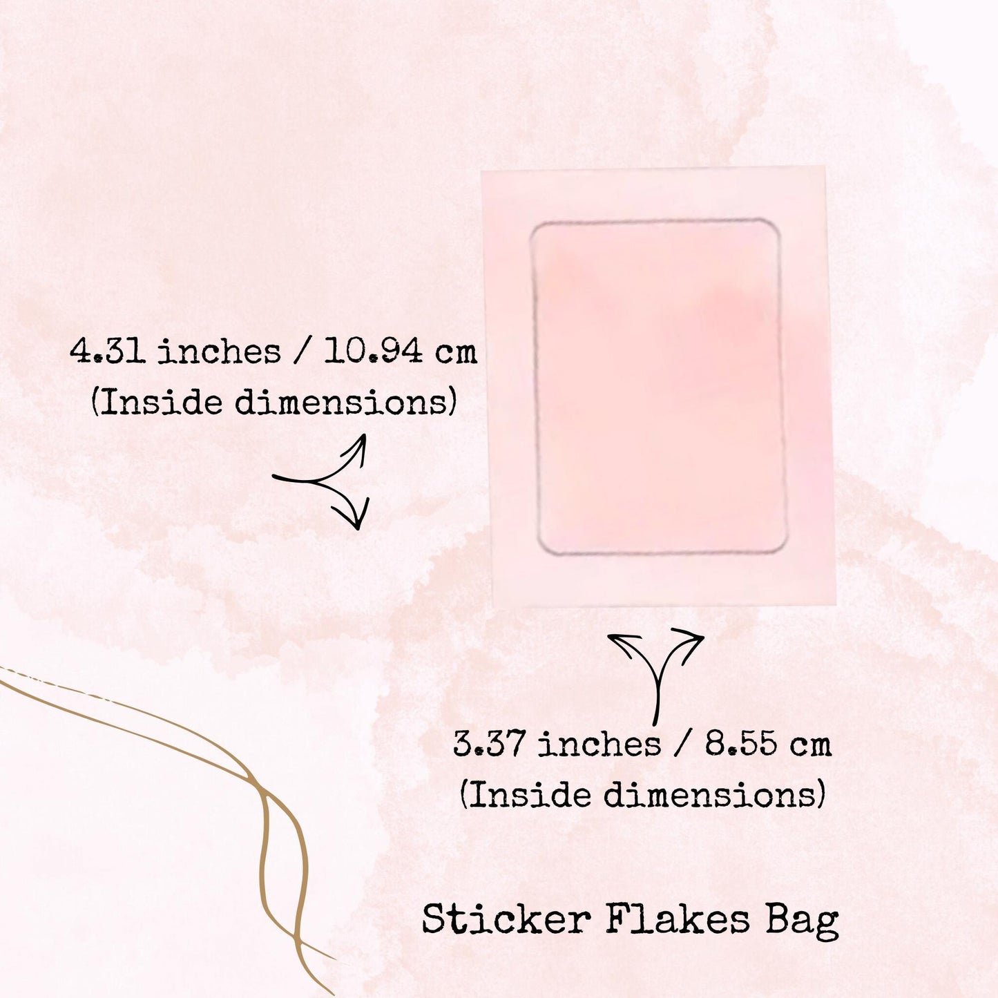 Spring Fun - Sticker Flakes - Stationery - Watercolour