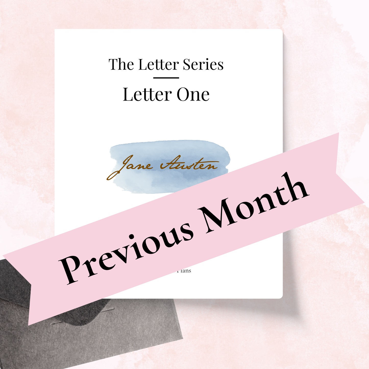 The Letter Series - Letter Three - Marie Curie - Monthly Subscription