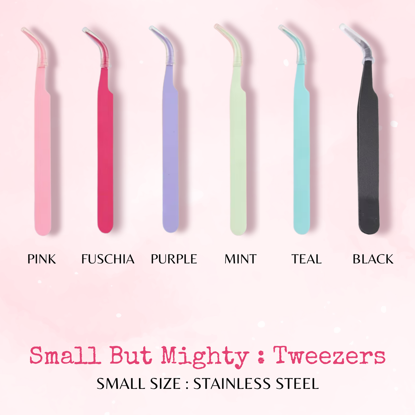 Small But Mighty - Stainless Steel Tweezers - Small Size - Planner Accessories - Tools