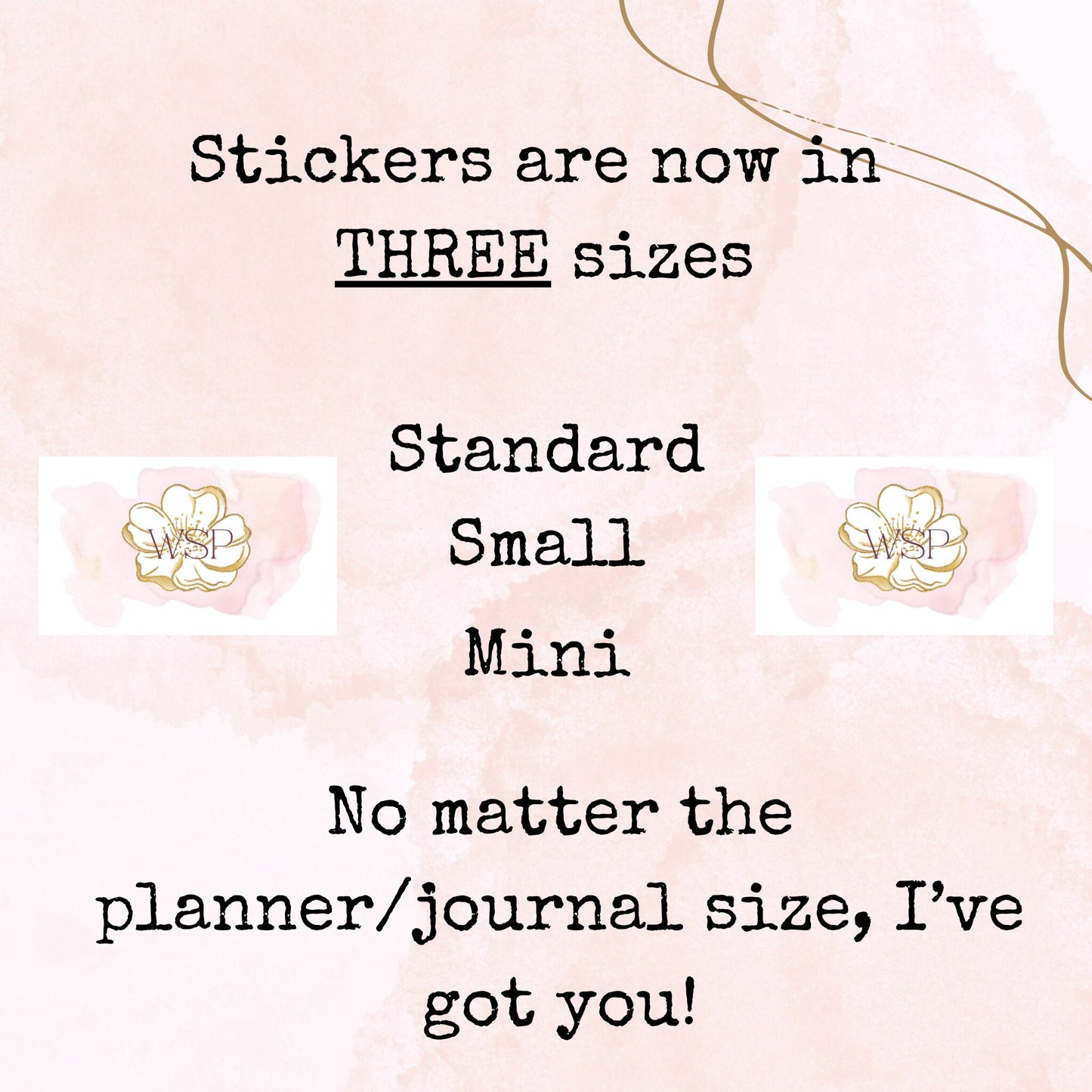 Mauve Magic - Standard Size - Planner and Journal Stickers - Stationery - Watercolour