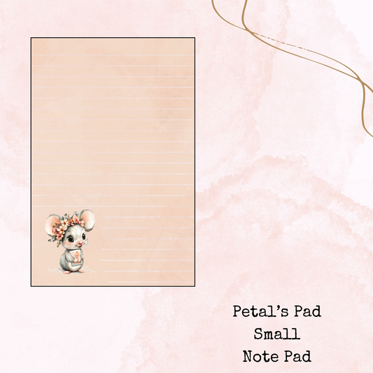 Petal's Pad - Note Pad - Stationery - Watercolour