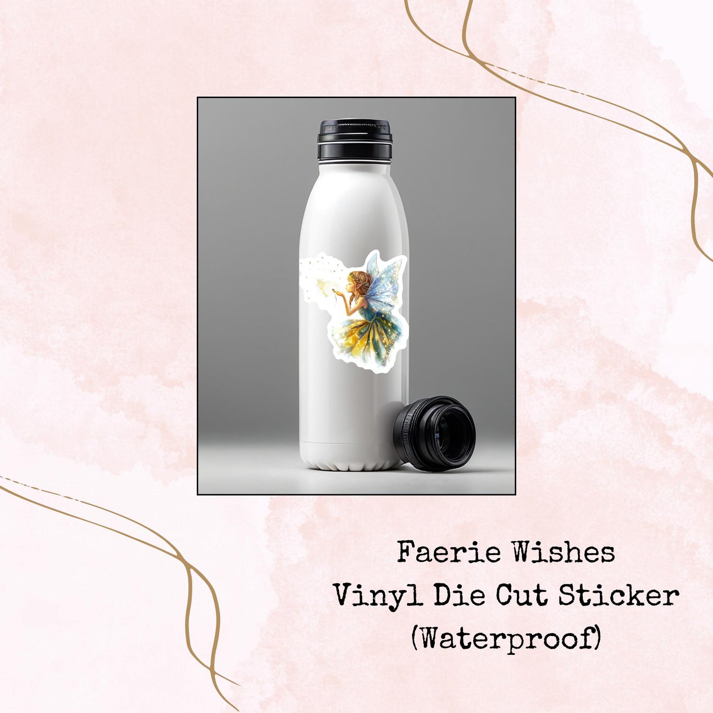 Faerie Wishes - Fairy - Vinyl Die Cut - Waterproof Stickers