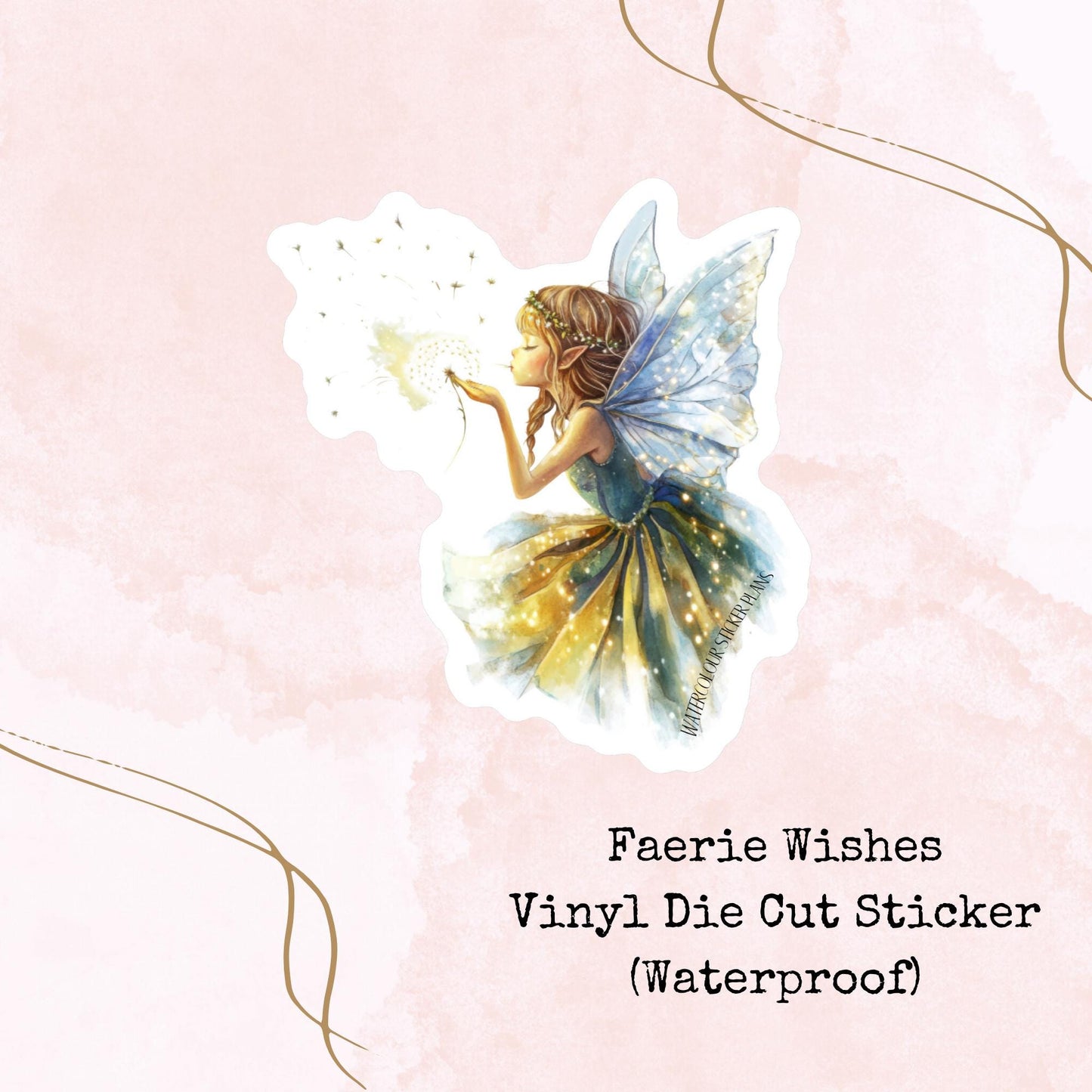 Faerie Wishes - Fairy - Vinyl Die Cut - Waterproof Stickers