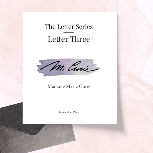 The Letter Series - Letter Three - Marie Curie - Monthly Subscription